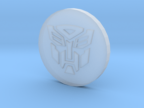 Faction Symbol - Herobot in Clear Ultra Fine Detail Plastic