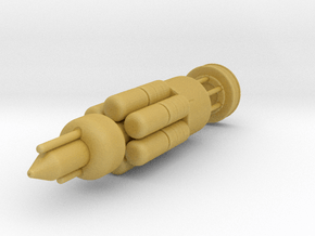 Orion Nuclear Spaceship 10m 1:400 in Tan Fine Detail Plastic