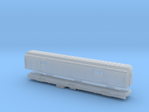 Z Scale Pullman Heavyweight Baggage Car in Clear Ultra Fine Detail Plastic
