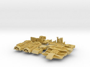 Flame-o Parts (Whole Kit without Gun)  in Tan Fine Detail Plastic