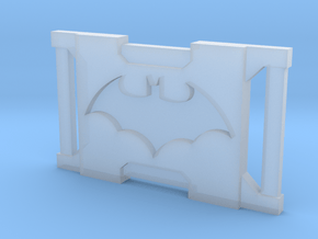 Dark Bat Knight Belt Buckles BB1 1/6TH in Clear Ultra Fine Detail Plastic