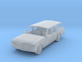 70s hx holden stationwagon 1:120 in Clear Ultra Fine Detail Plastic