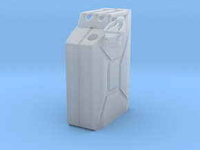 NATO 20L Jerry Can 1/10 Scale in Clear Ultra Fine Detail Plastic