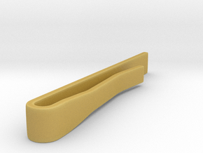 Classic Tie Bar (Plastics) in Tan Fine Detail Plastic