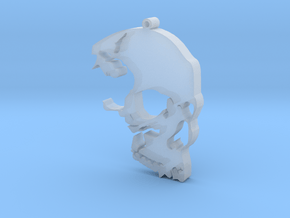 The Skull Rules in Clear Ultra Fine Detail Plastic