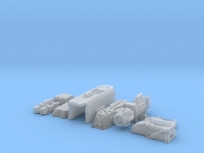1/60 '19-Style Arm Cannon (Left) in Clear Ultra Fine Detail Plastic