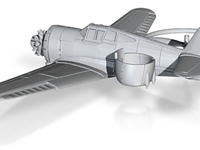 1/144th - Curtiss 75 "Hawk" (P36) in Clear Ultra Fine Detail Plastic