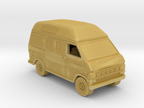 Ford Van Gen 2 in Tan Fine Detail Plastic