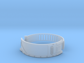 The Island ID Bracelet Replica Prop in Clear Ultra Fine Detail Plastic