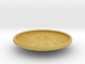 tarrant platter on stand in Tan Fine Detail Plastic