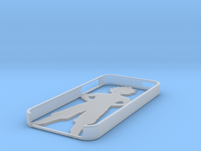Goku iPhone 5 case in Clear Ultra Fine Detail Plastic