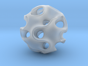 GYRON Sphere - 60mm in Clear Ultra Fine Detail Plastic