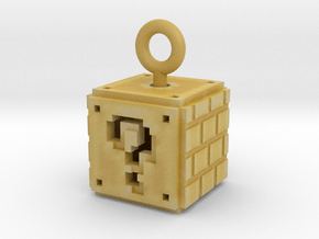 Mario 8-Bit ?-Box 2 in Tan Fine Detail Plastic