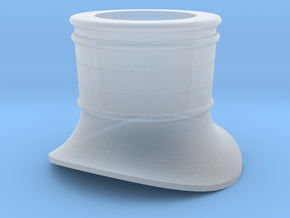 Skorstensfod Litra-R H0-STL in Clear Ultra Fine Detail Plastic