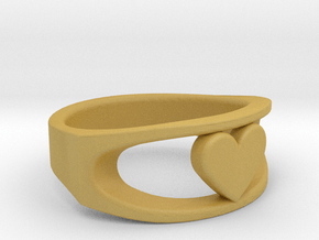 Lite Ring model 2.1 in Tan Fine Detail Plastic