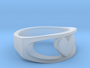 Lite Ring model 2.1 in Clear Ultra Fine Detail Plastic