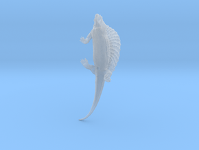 Edaphosaurus 1:20 Scale walking  in Clear Ultra Fine Detail Plastic