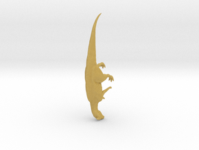 DInosaur Parasaurolophus Baby Joe walking in Tan Fine Detail Plastic