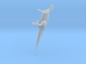  DInosaur Parasaurolophus Baby Joe Standing in Clear Ultra Fine Detail Plastic