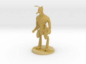 Ant Warrior (no weapon) in Tan Fine Detail Plastic