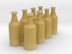 BottlesOScale01 B in Tan Fine Detail Plastic