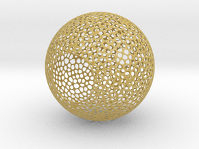 Lampshade (Sphere Vero 3) in Tan Fine Detail Plastic