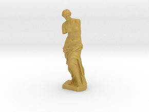 Venus de Milo (4.8" tall) in Tan Fine Detail Plastic