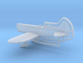 DGA-5 "IKE" #39, Tandem landing gear, scale 1/144  in Clear Ultra Fine Detail Plastic