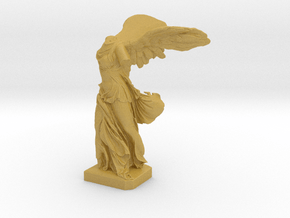 Winged Victory (5" tall) in Tan Fine Detail Plastic