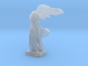Winged Victory (5" tall) in Clear Ultra Fine Detail Plastic