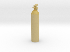 Fire Extinguisher 1/10th Scale in Tan Fine Detail Plastic
