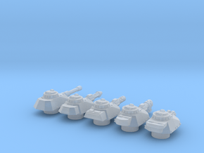 Panzer Mk IVsf turrets in Clear Ultra Fine Detail Plastic