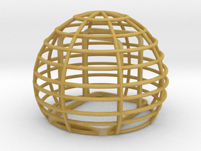 Basket windshield for Zoom H2N in Tan Fine Detail Plastic
