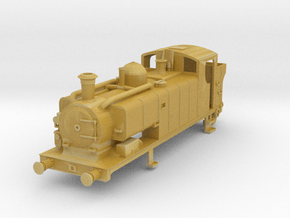 Body for 00 gauge GWR 97xx Condensing Pannier Tank in Tan Fine Detail Plastic