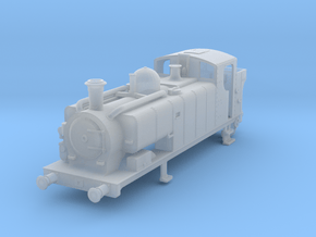 Body for 00 gauge GWR 97xx Condensing Pannier Tank in Clear Ultra Fine Detail Plastic