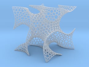 Cubic Gyroid (Voronoi) in Clear Ultra Fine Detail Plastic