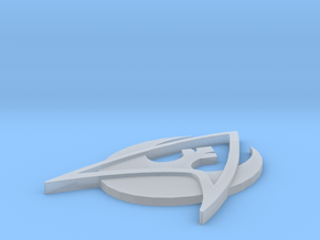 Trek Wars Version 1 in Clear Ultra Fine Detail Plastic