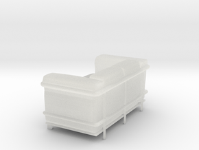 Le-Corbu-Sofa-02 in Clear Ultra Fine Detail Plastic