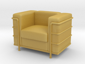 Le-Corbu-Sofa-Mini-03 in Tan Fine Detail Plastic