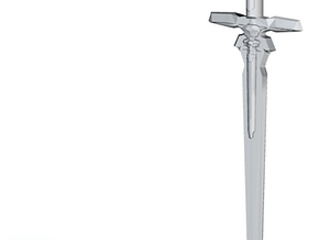 Kirito's Dark Repulser Sword in Clear Ultra Fine Detail Plastic