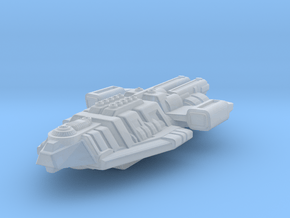 Starship Transport Hybrid in Clear Ultra Fine Detail Plastic