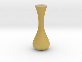 vase 6 in Tan Fine Detail Plastic
