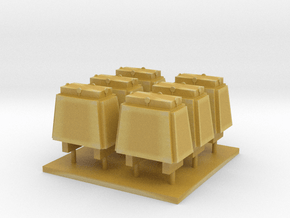 Navy Stealth Ammo Box in 1/96 Scale in Tan Fine Detail Plastic