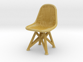 Wire Chair DKR-07-Big in Tan Fine Detail Plastic