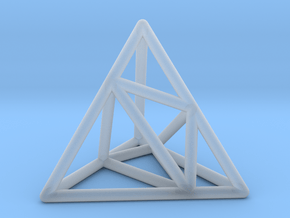 Tessellate Pyramid — DATA IN EXILE in Clear Ultra Fine Detail Plastic