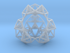 Inversion of a Sierpinski Tetrahedron in Clear Ultra Fine Detail Plastic