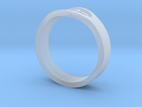 Keeper Ring in Clear Ultra Fine Detail Plastic