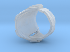 Ring Experiment One in Clear Ultra Fine Detail Plastic