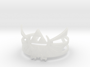 Zelda Bracelet in Clear Ultra Fine Detail Plastic