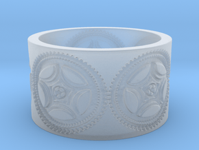 Gears of War Ring Size 10 in Clear Ultra Fine Detail Plastic